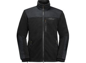 4064993549874 - Fleecejacke Blizzard winddicht atmungsaktiv Kapuze für Herren schwarz XXL