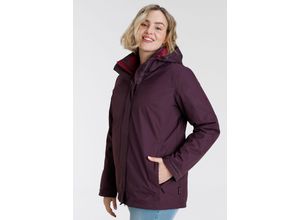 4064993618969 - Große Größen 3-in-1-Funktionsjacke lila Gr40