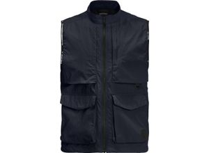 4064993652390 - Outdoorweste Stehkragen für Herren blau L