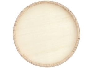 4065166037266 - Holztablett natur FSC 100% Ø 30 cm