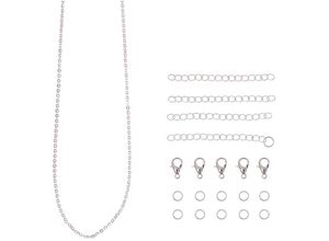 4065166052498 - Schmuck Zubehör Set Verschlüsse Ketten & Ösen 19-tlg