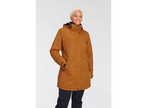 4065306282693 - Große Größen Wintermantel hellbraun Gr48