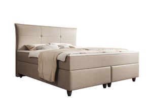 4065307005819 - Boxspringbett Emden 180x200cm Beige TFK