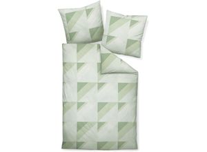 4065334107685 - Bettwäsche JANINE J D87065 06 Gr B L 155 cm x 200 cm 1 St 1 St Mako-Satin B L 80 cm x 80 cm grün (malachitgrün) mit Reißverschluss 100% Baumwolle 4065334107685 - Bettwäsche JANINE J D87065 06 Gr B L 155 cm x 200 cm 1 St 1 St Mako-Satin B L 80 cm x 80 cm grün (malachitgrün) mit Reißverschluss 100% Baumwolle