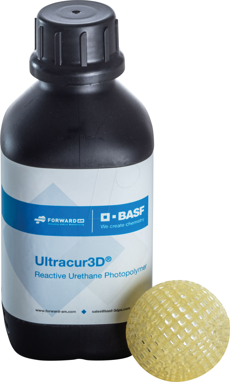 4065343001080 - BASFU 1011-001 - 3D Druck Kunstharz Ultracur3D EL 150 Flexible Resin 1 kg