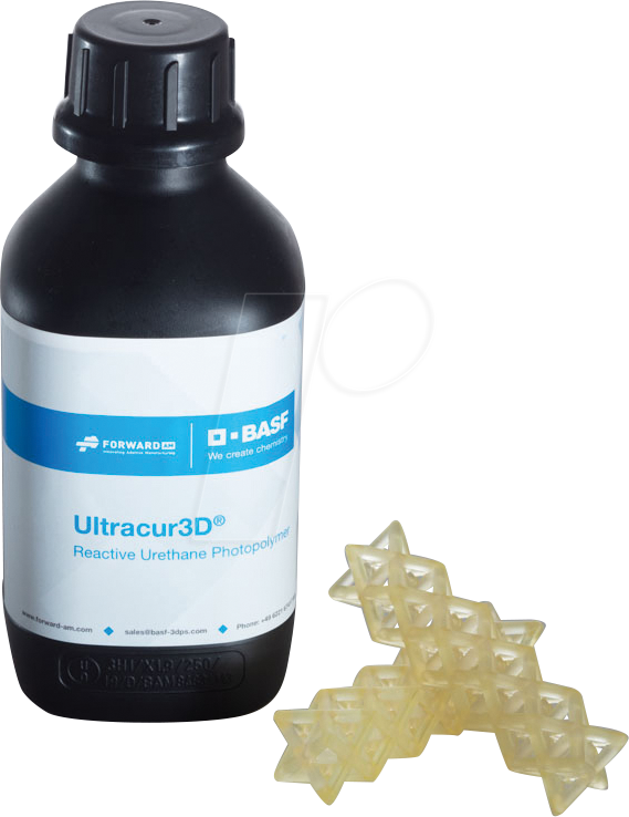 4065343001448 - BASFU 1010-001 - 3D Druck Kunstharz Ultracur3D EL 60 Flexible Resin 1 kg 4065343001448 - BASFU 1010-001 - 3D Druck Kunstharz Ultracur3D EL 60 Flexible Resin 1 kg