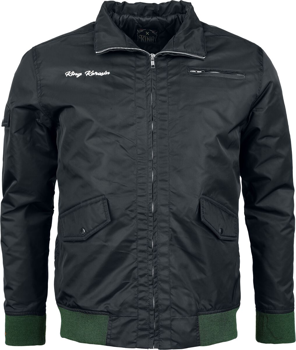 4065409285188 - Dragstrip Jacket Übergangsjacke schwarz in XL 4065409285188 - Dragstrip Jacket Übergangsjacke schwarz in XL