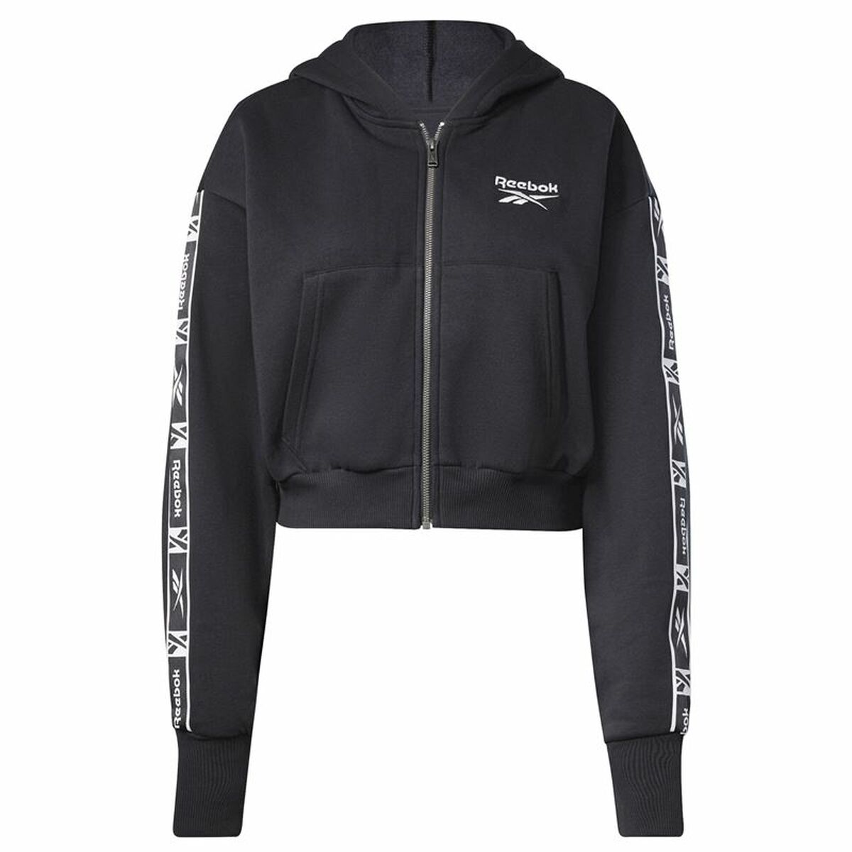 4065423495877 - Sportjacke für Frauen Tape Pack Full Zip Schwarz