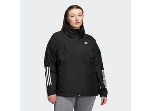 4065423774156 - Große Größen Outdoorjacke schwarz Gr52 54