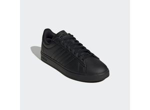 4065426008067 - adidas Grand Court Sneaker Cloudfoam-Zwischensohle Wechselfußbett für Herren schwarz 44