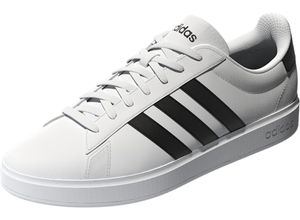 4065427721767 - adidas Grand Court 20 Sneaker Lederoptik dämpfend für Herren weiß 44 2 3