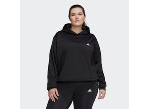 4065429044260 - Große Größen Kapuzensweatshirt schwarz-weiß Gr48 50