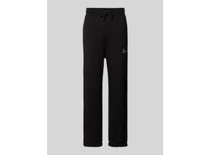 4065438404246 - Regular Fit Sweatpants mit Label-Stitching