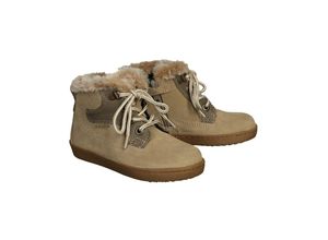 4065438599973 - - Leder-Schnürstiefel MERLIN MAX gefüttert in stone cement Gr25