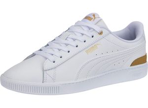 4065449437677 - PUMA® Vikky V3 Sneaker Leder für Damen weiß 6 1 2