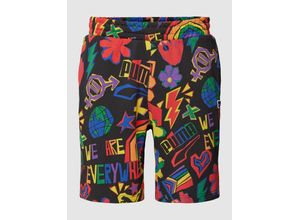 4065453189050 - Sweatshorts mit Allover-Print Modell DOWNTOWN PRIDE