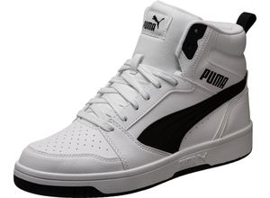 4065454922915 - PUMA® Rebound v6 Sneaker SoftFoam+ Einlegesohle Kunstleder für Herren weiß 45