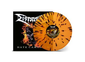 4065629686017 - Hate Campaign(LtdTransparent Orange-Black) (Vinyl) - Dismember (LP)