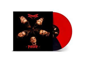 4065629691813 - Pieces (Ltd Mini-Lp Red-Black Split Vinyl) - Dismember (LP)