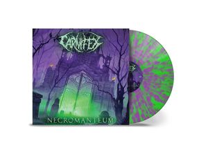 4065629706715 - Necromanteum(LtdNeon Green W Purple Splatter (Vinyl) - Carnifex (LP)