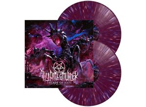 4065629712372 - Decade Of Hate(LtdPurple-Blue Pink Splatter) (Vinyl) - Thy Art Is Murder (LP)