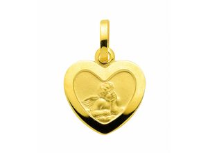 4065633206607 - Ketten-Anhänger ADELIA´S Damen Goldschmuck 585 Gold Anhänger Amor Schmuckanhänger Gr Gelbgold 585 goldfarben (gold) Damen Anhänger 585 Gold Goldschmuck für