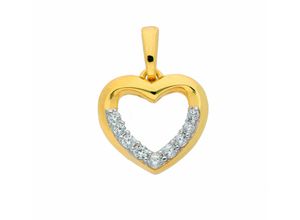 4065633210383 - Ketten-Anhänger ADELIA´S Damen Goldschmuck 333 Gold Anhänger Herz mit Zirkonia Schmuckanhänger Gr Weißgold 333 goldfarben (gold) Damen Anhänger mit Zirkonia Goldschmuck für 4065633210383 - Ketten-Anhänger ADELIA´S Damen Goldschmuck 333 Gold Anhänger Herz mit Zirkonia Schmuckanhänger Gr Weißgold 333 goldfarben (gold) Damen Anhänger mit Zirkonia Goldschmuck für