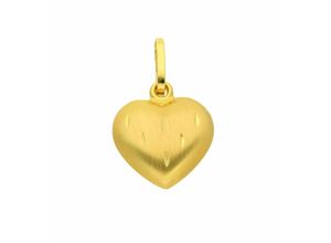 4065633210512 - Ketten-Anhänger ADELIA´S Damen Goldschmuck 333 Gold Anhänger Herz Schmuckanhänger Gr Gelbgold 333 goldfarben (gold) Damen 333 Gold Goldschmuck für