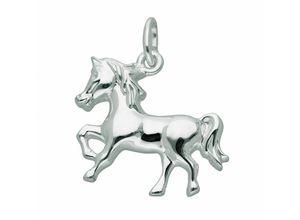 4065633210994 - Ketten-Anhänger ADELIA´S Damen Silberschmuck 925 Silber Anhänger Pferd Schmuckanhänger Gr Pferd Silber 925 (Sterlingsilber) silberfarben (silber) Damen 925 Sterling Silber Silberschmuck für