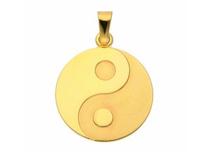 4065633211946 - Ketten-Anhänger ADELIA´S Damen Goldschmuck 333 Gold Anhänger Ying Yang Schmuckanhänger Gr Gelbgold 333 goldfarben (gold) Damen Anhänger 333 Gold Goldschmuck für