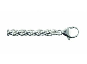 4065633219041 - Silberarmband ADELIA´S Damen Silberschmuck 925 Silber Zopf Armband 19 cm Armbänder Gr 19 Silber 925 (Sterlingsilber) silberfarben (silber) Damen Armbänder Silber 19 cm 925 Sterling Zopfkette Silberschmuck für