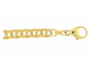 4065633220665 - Goldarmband ADELIA´S Damen Goldschmuck 333 Gold Garibaldi Armband 19 cm Armbänder Gr 19 Gelbgold 333 goldfarben (gold) Damen Armbänder Gold 19 cm 333 Garibaldi Kette Goldschmuck für