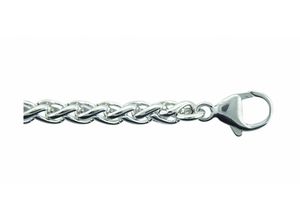 4065633221655 - Silberarmband ADELIA´S Damen Silberschmuck 925 Silber Zopf Armband 19 cm Armbänder Gr 19 Silber 925 (Sterlingsilber) silberfarben (silber) Damen Armbänder Silber 19 cm 925 Sterling Zopfkette Silberschmuck für