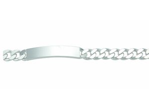 4065633224014 - Silberarmband ADELIA´S Damen Silberschmuck 925 Silber Flach Panzer Armband 21 cm Armbänder Gr 21 Silber 925 (Sterlingsilber) silberfarben (silber) Damen Armbänder Silber 925 Sterling Flach Panzerkette Silberschmuck für