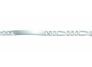 4065633224106 - Silberarmband ADELIA´S Damen Silberschmuck 925 Silber Figaro Armband 19 cm Armbänder Gr 19 Silber 925 (Sterlingsilber) silberfarben (silber) Damen Armbänder Silber 925 Sterling Figarokette Silberschmuck für