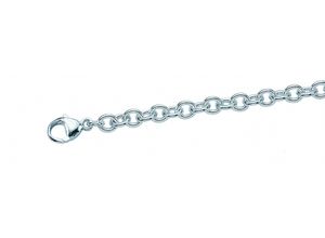 4065633232934 - Silberarmband ADELIA´S Damen Silberschmuck 925 Silber Anker Armband 80 cm Armbänder Gr 80 Silber 925 (Sterlingsilber) silberfarben (silber) Damen Armbänder Silber 925 Sterling Ankerkette Silberschmuck für