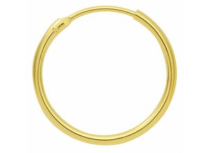 4065633236864 - Paar Ohrhänger ADELIA´S Damen Goldschmuck 1 585 Gold Ohrringe   Creolen Ø 13 mm Gr Damen goldfarben (gold) Damen Ohrhänger 585 Gold Goldschmuck für