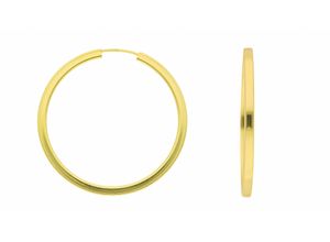 4065633238158 - Paar Ohrhänger ADELIA´S Damen Goldschmuck 1 333 Gold Ohrringe   Creolen Ø 38 mm Gr Damen goldfarben (gold) Damen Ohrhänger 333 Gold Goldschmuck für