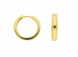 4065633238400 - Paar Ohrhänger ADELIA´S Damen Goldschmuck 1 585 Gold Ohrringe   Creolen Ø 17 mm Gr Damen goldfarben (gold) Damen Ohrhänger 585 Gold Goldschmuck für