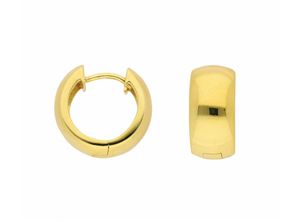 4065633238417 - Paar Ohrhänger ADELIA´S Damen Goldschmuck 1 333 Gold Ohrringe   Creolen Ø 146 mm Gr Damen goldfarben (gold) Damen Ohrhänger 333 Gold Goldschmuck für