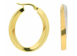 4065633241899 - Paar Creolen ADELIA´S Damen Goldschmuck 1 333 Gold Ohrringe   Creolen Gr Damen Gelbgold 333 goldfarben (gold) Damen Creolen 333 Gold Goldschmuck für