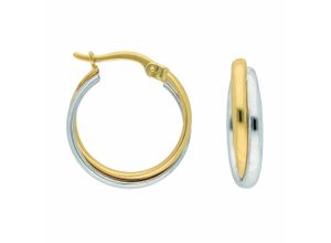 4065633242681 - Paar Creolen ADELIA´S Damen Goldschmuck 1 333 Gold Ohrringe   Creolen Gr Damen Gelbgold 333 goldfarben (gold) Damen Creolen 333 Gold Goldschmuck für