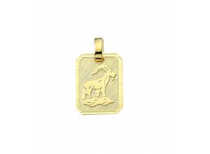 4065633250761 - Kette mit Anhänger ADELIA´S 333 Gold Sternzeichen Steinbock Halsketten Gr Gelbgold 333 goldfarben (gold) Damen Ketten mit Anhänger Schmuckset - Set Halskette