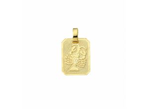 4065633259665 - Kette mit Anhänger ADELIA´S 333 Gold Sternzeichen Krebs Halsketten Gr Gelbgold 333 goldfarben (gold) Damen Ketten mit Anhänger Schmuckset - Set Halskette