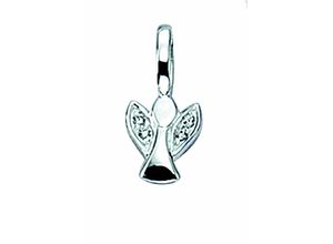 4065633260753 - Kette ohne Anhänger ADELIA´S 925 Silber Charms Engel mit Zirkonia Halsketten Gr Silber 925 (Sterlingsilber) silberfarben (silber) Damen Schmuckset - Set mit Halskette