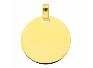 4065633603499 - Ketten-Anhänger ADELIA´S 333 Gold Gravurplatte Anhänger Ø 18 mm Schmuckanhänger Gr Gelbgold 333 goldfarben (gold) Damen Anhänger Goldschmuck für 4065633603499 - Ketten-Anhänger ADELIA´S 333 Gold Gravurplatte Anhänger Ø 18 mm Schmuckanhänger Gr Gelbgold 333 goldfarben (gold) Damen Anhänger Goldschmuck für