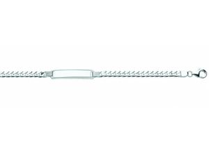 4065633605035 - Silberarmband ADELIA´S 925 Silber Flach Panzer Armband 21 cm Armbänder Gr 21 Silber 925 (Sterlingsilber) silberfarben (silber) Damen Armbänder Silber 925 Sterling Silberschmuck für