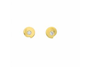 4065633619513 - Paar Ohrhänger ADELIA´S 1 333 Gold Ohrringe   Ohrstecker mit Zirkonia Gr Damen Gelbgold 333 goldfarben (gold) Damen Ohrhänger 333 Gold mit Zirkonia Goldschmuck für