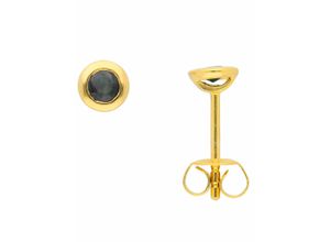 4065633620601 - Paar Ohrhänger ADELIA´S 1 585 Gold Ohrringe   Ohrstecker mit Safir Gr Damen Gelbgold 585 blau Damen Ohrhänger 585 Gold mit Safir Goldschmuck für