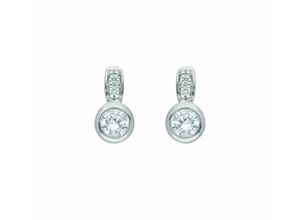 4065633623404 - Paar Ohrhänger ADELIA´S 1 925 Silber Ohrringe   Ohrstecker mit Zirkonia Gr Damen Silber 925 (Sterlingsilber) silberfarben (silber) Damen mit Zirkonia Silberschmuck für